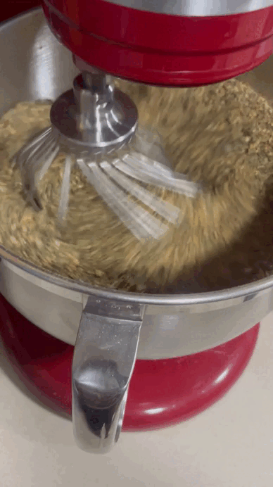 Mixing Garlic and Herb seasoning