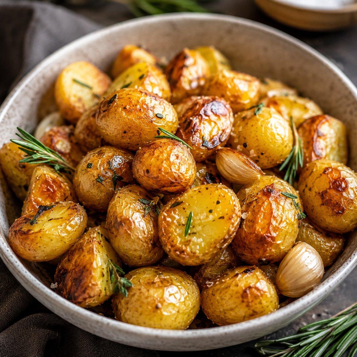Garlic & Herb Crispy Potatoes